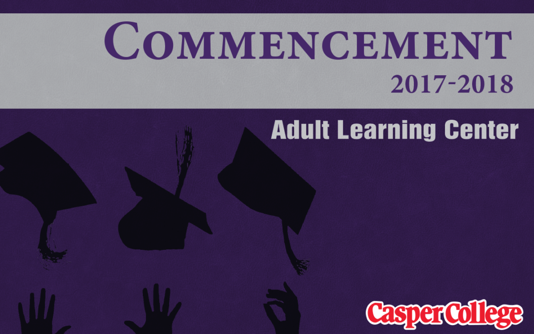 ALC Graduation Set for May 12 at Casper College