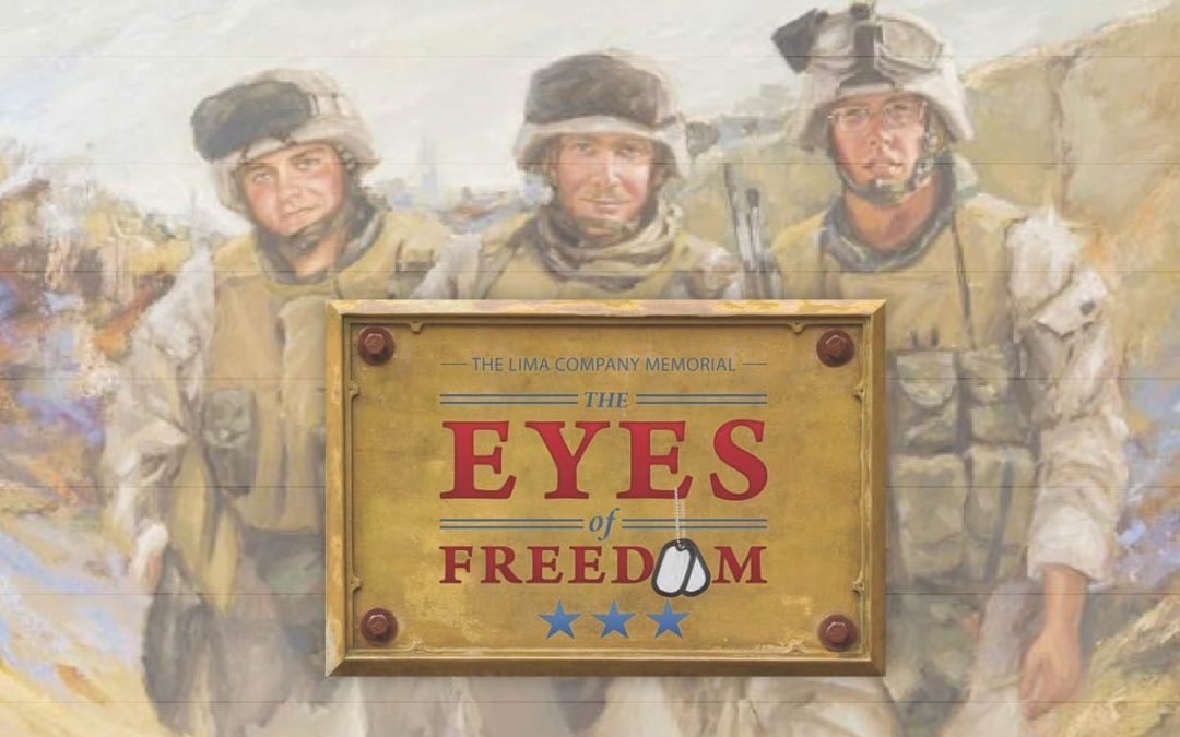 The Eyes of Freedom Memorial at Casper College