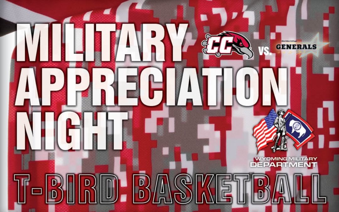 Basketball Teams Celebrate Veterans with “Military Appreciation Night”