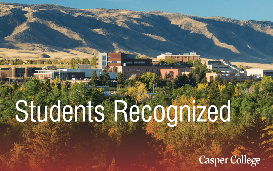 Four Casper College students recognized