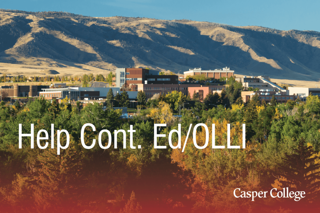 Image for Community Ed and OLLI press release.