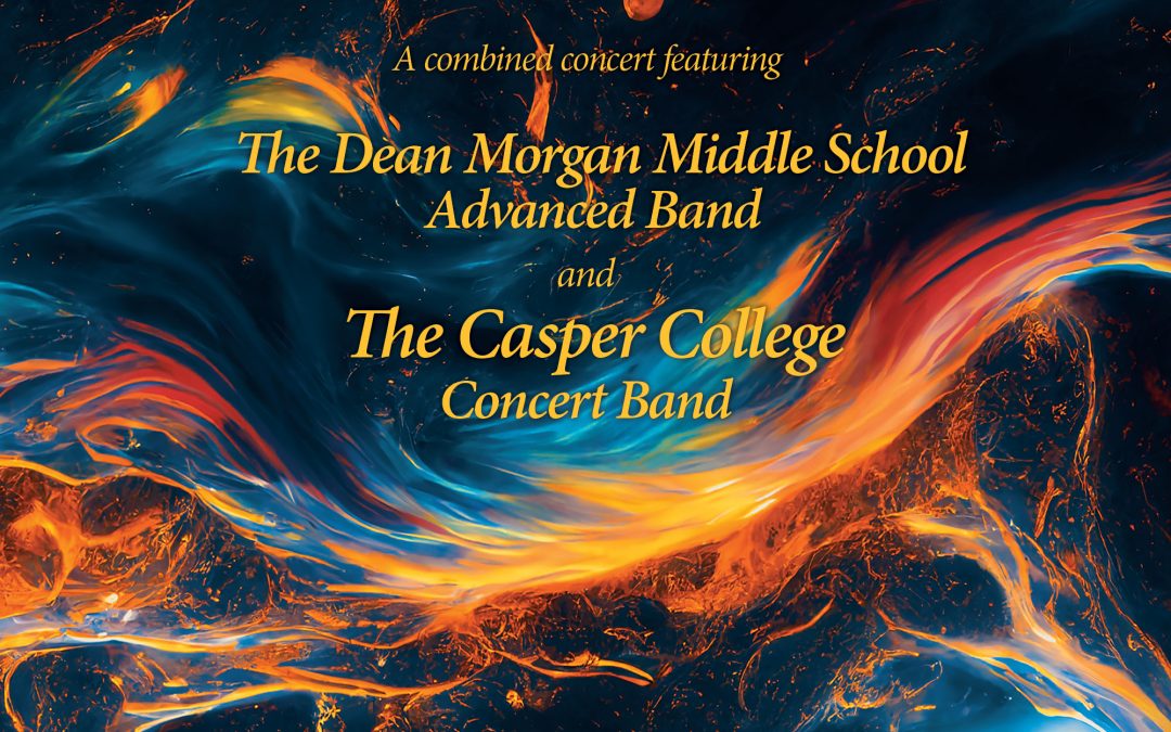Dean Morgan and Casper College bands in concert