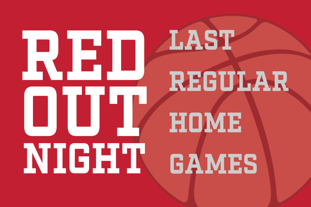 Image for final 2023-2024 season basketball games for the men and women press release.