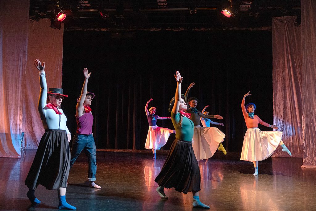 Photo of dancers for 2024 Dance Showcase press release.