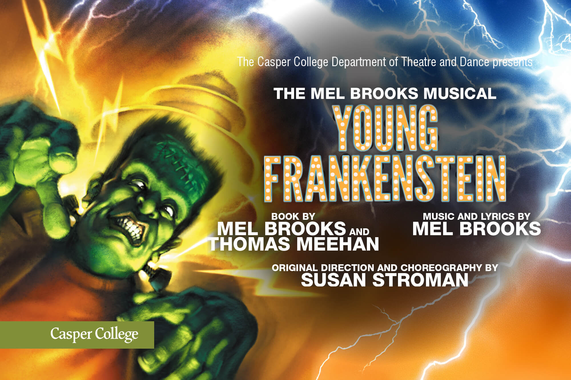 Image for the press release for "Young Frankenstein."