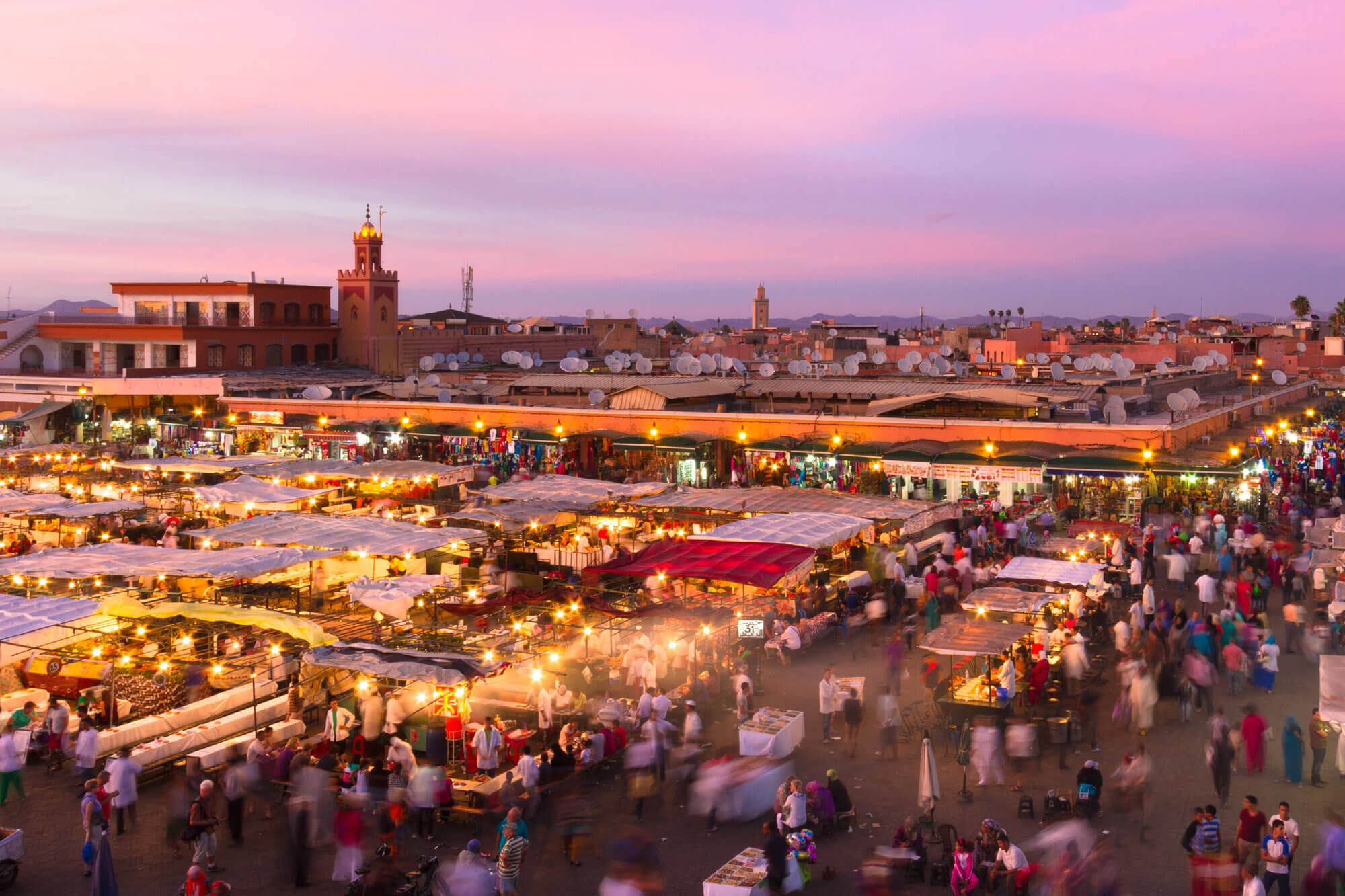 Image of a town in Morocco for British Isles and Morocco info session press release.