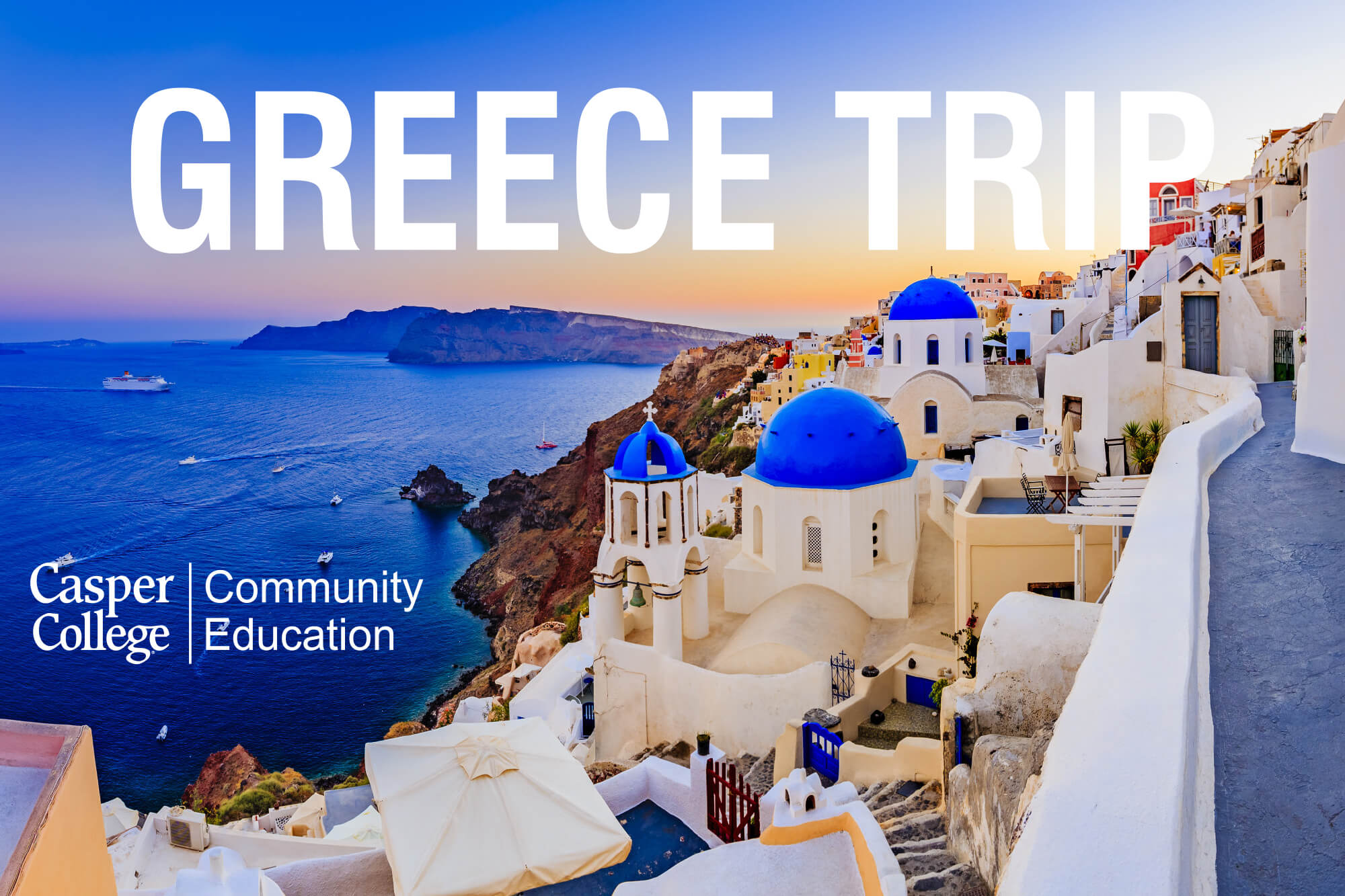 Image for trip to Greece press release.