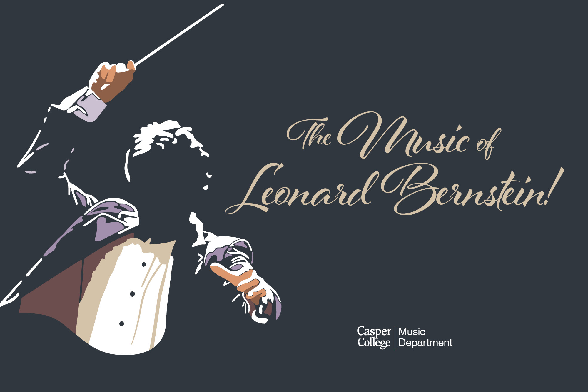 Image for "the Music of Leonard Bernstein" concert press release.