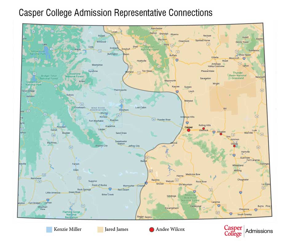 admissions rep territories maps