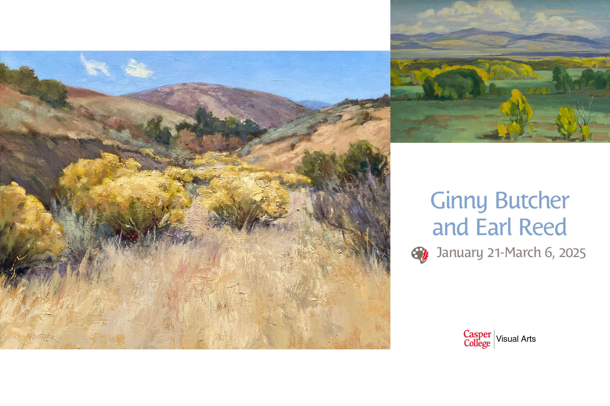 Image for Ginny Butcher art exhibit press release.