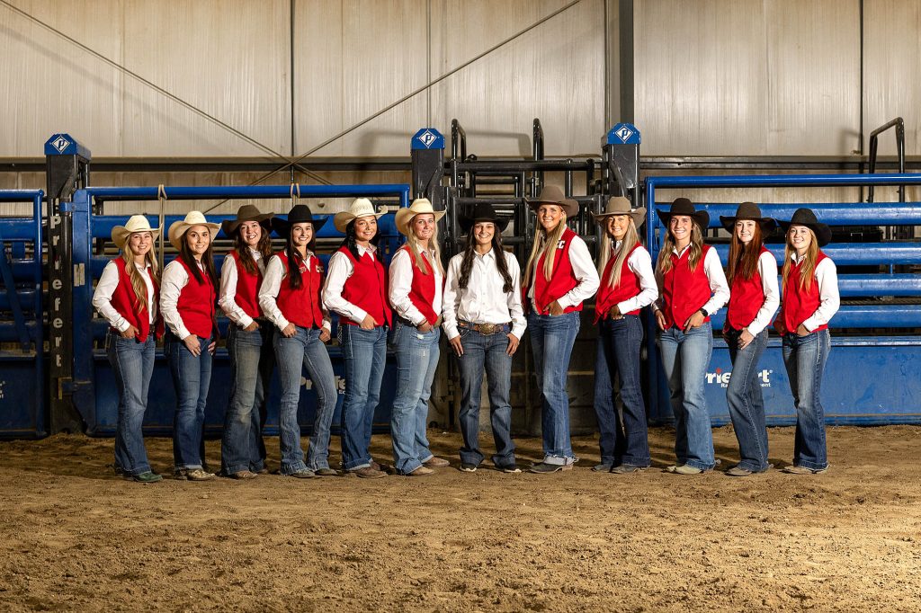 The 2024-2025 Casper College Women's Rodeo team.