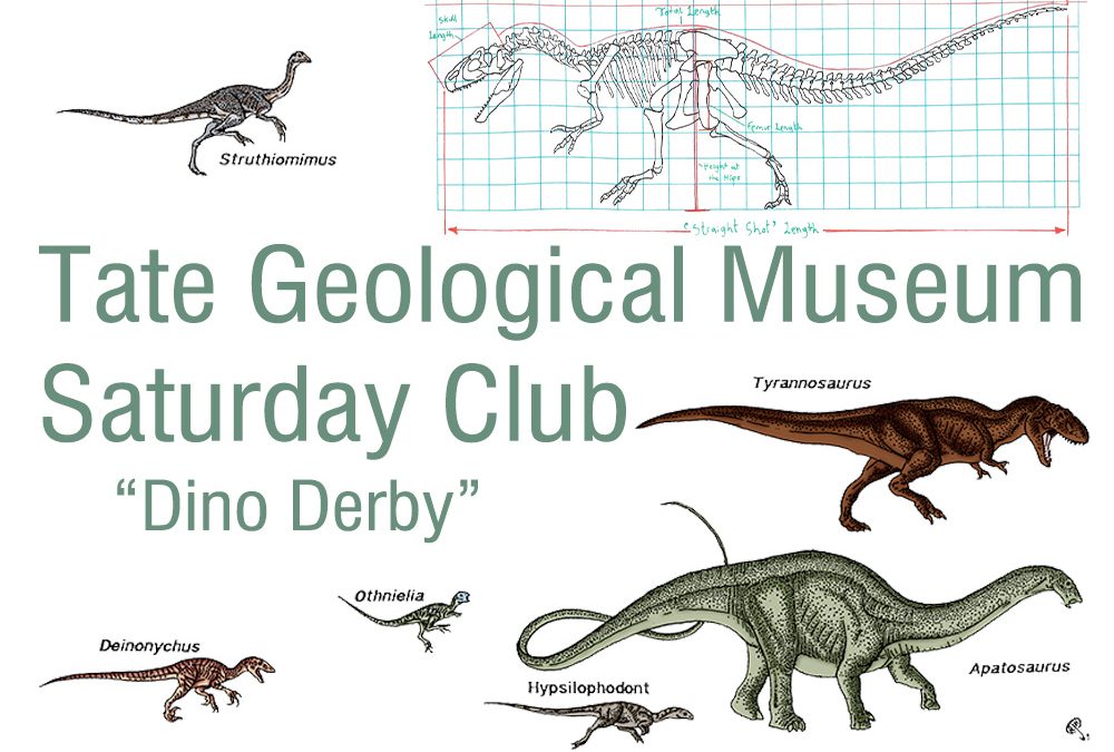 Discover the fastest dinosaur at March Saturday Club