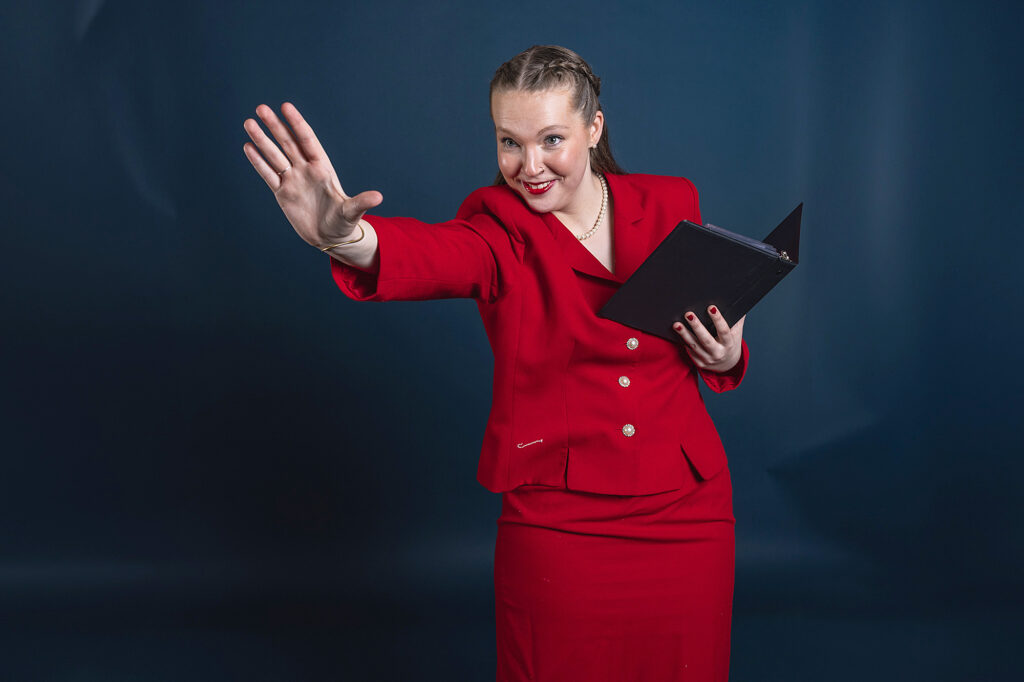 Photo of Casper College Forensics team member Dani Schulz.