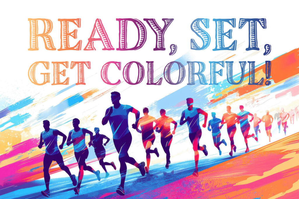 Image for 2025 5K Color Run press release.