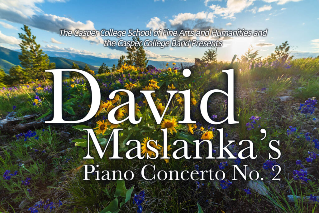 Image for David Masklanka's Piano Comcerto No. 2 press release.