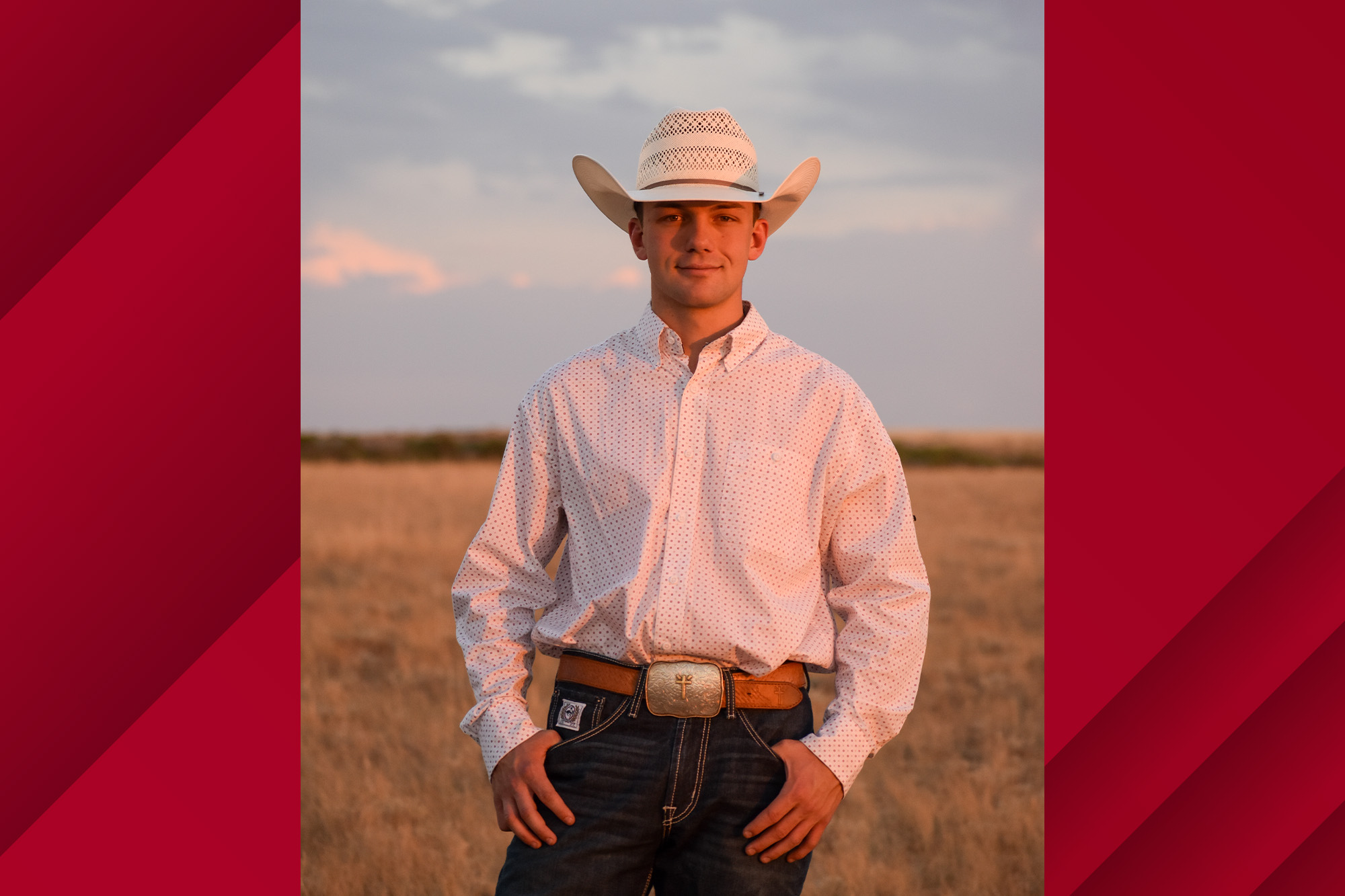 Photo of Nolan Hornecker for press release.