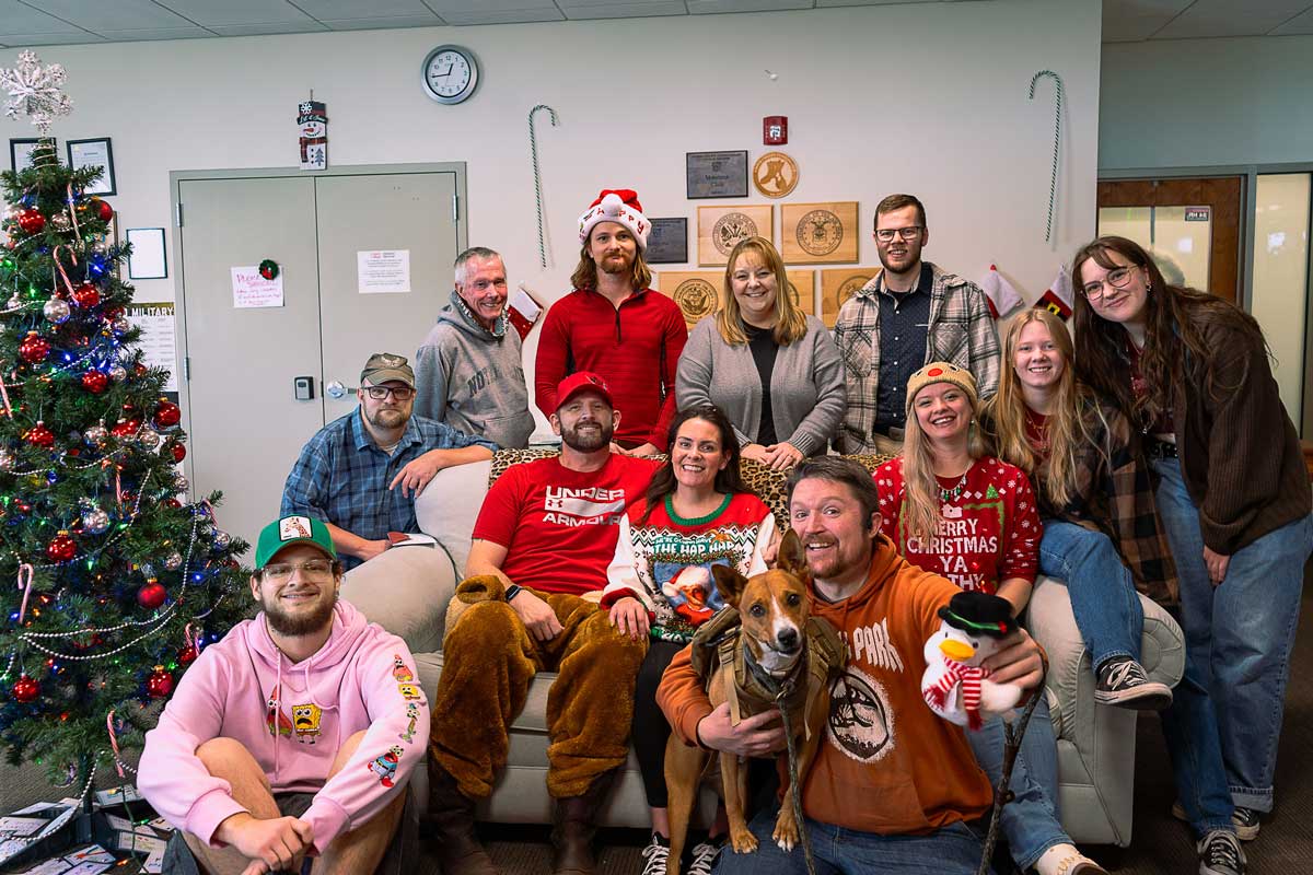 veterans services group christmas photo