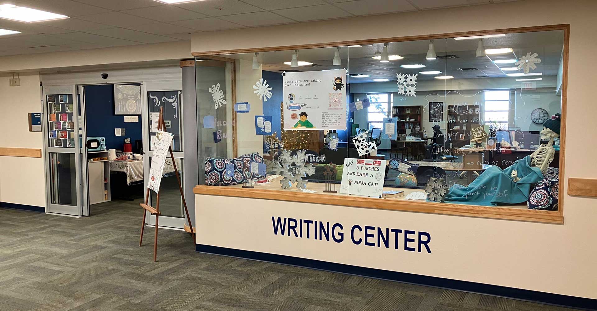 exterior writing center photo