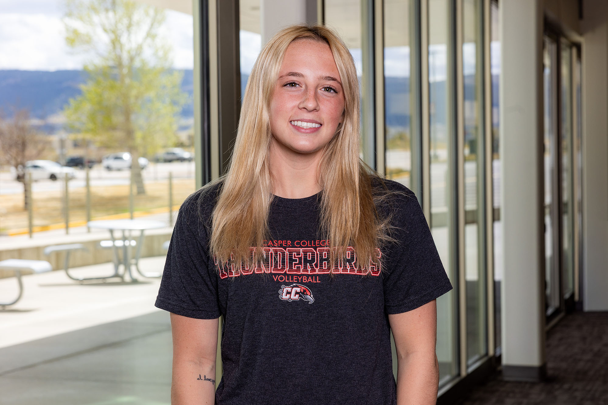 Makenna Lorenzen, Casper College 2026 graduation speaker and volleyball player.
