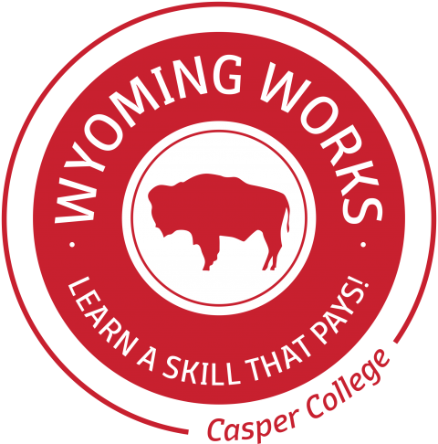 wyoming works grant badge logo