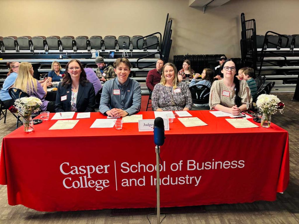 casper economics club team photo